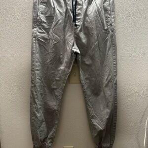 American Eagle Outfitters Gray Jogger Sweatpants Relaxed Fit